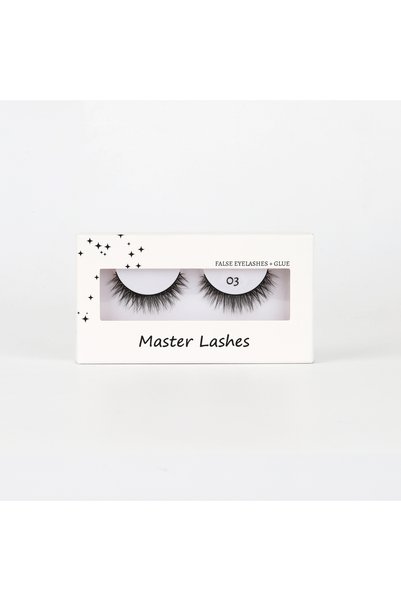 Master Lashes Yapıştırıcılı 3D Takma Kirpik Doğal Günlük Model 03