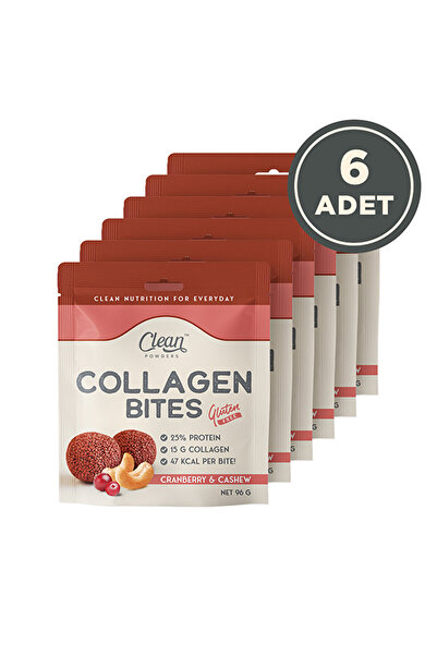 Clean Powders Collagen Bites 96 Gr 6 Adet