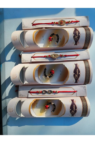 Nu 3 sets of string bracelet and martisor brooch