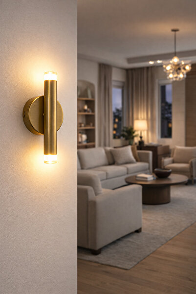 Natiorj Çift Taraflı Ledli Pilli Tak Çalıştır Salon Yatak Odası Cafe Tablo Pi...