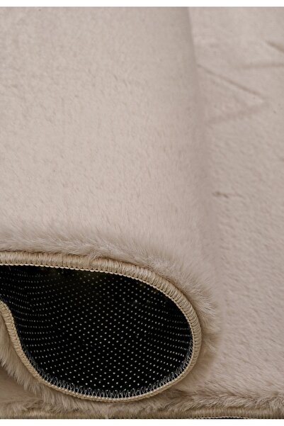 HOME AURAA Horizon Solid Shaggy Rug-Beige-200x300cm