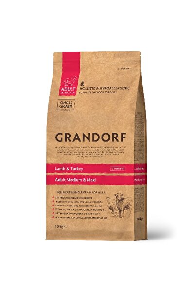 Grandorf Dry dog ​​food, Grandorf, Lamb/Turkey, Medium size, 10kg
