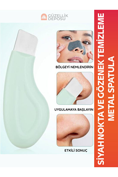 Güzellik Deposu Pürüzsüz Cilt & Gözenek Arındırıcı Ergonomik Spatula
