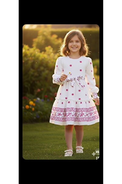 BEGONYA BEBECE KIDS Seasonal Festive Dress for Girls
