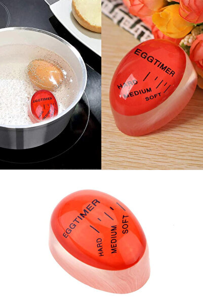 Privo Renk Değiştiren Yumurta Zamanlayıcı Dublör Yumurta Egg Timer Isıya Duya...