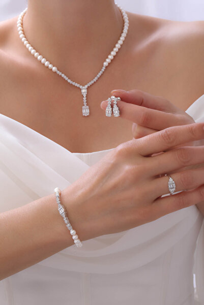 Gümüşbox DOĞAL İNCİ SET GB7044