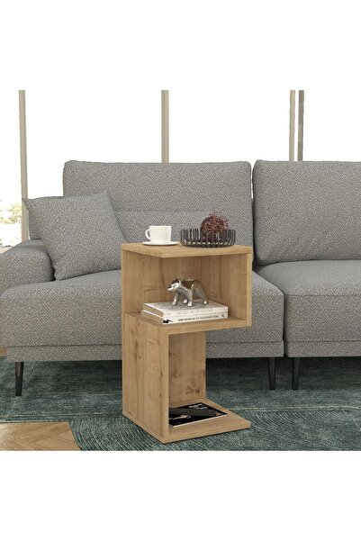 UnicUtil Masă de cafea cu rafturi pe trei niveluri στο μοντέλο S (Bardolino)