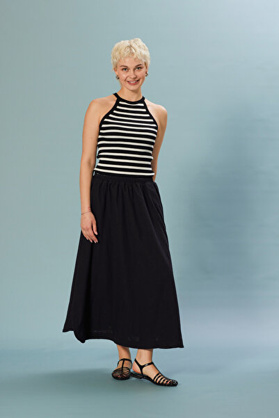 Nisan STRIPED KNITWEAR DRESS