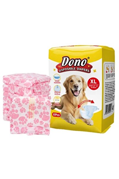 FOXMAG24 Disposable diapers for dogs, female, adjustable, XL (38-54Cm)