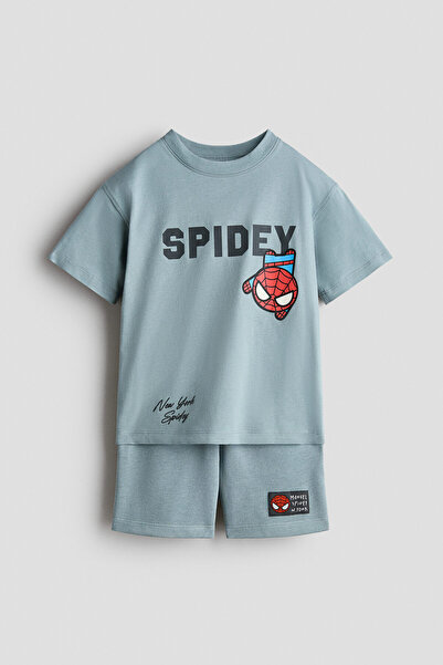 H&M 2 Parçalı Baskılı Set