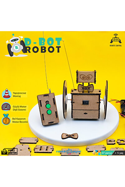 robotikşeyler D-Bot Robot Stem Seti