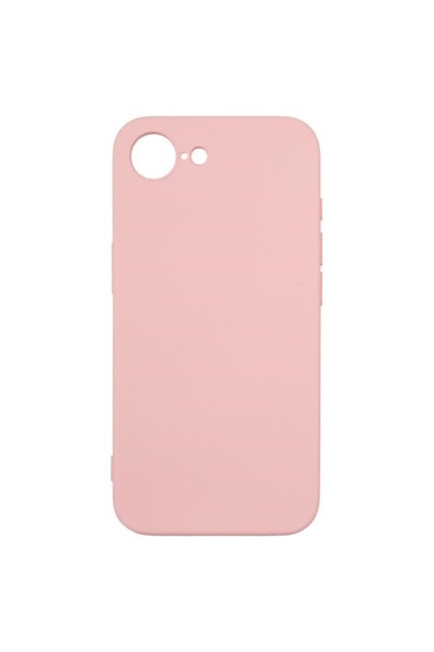 Beline Silicone Case for Apple iPhone 16e, Pink, Microfiber Lining