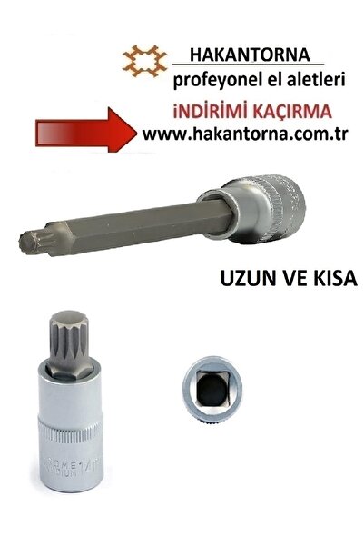 Rico 1/2 M10 Socket m Thread Star Socket Bits Torx Long and Short