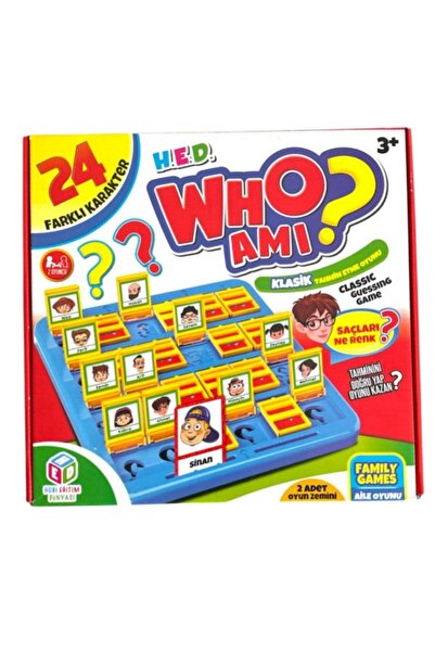 HED Guess Who I Am Game
