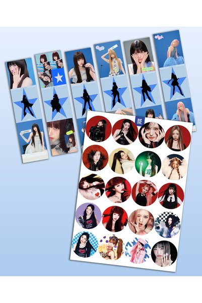Güneş Kırtasiye Ive Revive Bang Bang Sticker and Bookmark Set