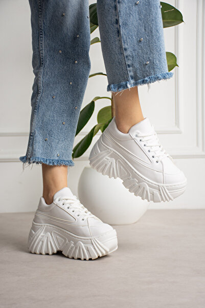 LEYDİ SHOES KCL-901 ΛΕΥΚΗ ΣΟΛΑ ΣΠΟΡ