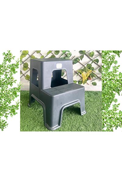 Mandella Arslan Basamaklı Tabure Antrasit