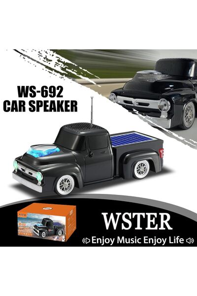 Tastech KAMYONET ŞEKLİNDE BLUETOOTH SPEAKER SD KART USB FM RADYOLU ŞARJLI TAŞ...