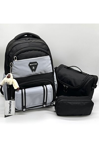 Harmela First School Bag Set of 3 School Backpack Waterproof Boys' Primary Sc...