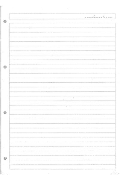 ÖZKAN Kolej Yedeği Çizgili A4 Kağıdı 40 Yap.delikli 1 Pk