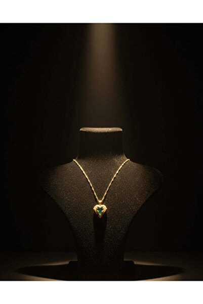 LEO Gezegen Altın Renk Değişen Taşlı kolye