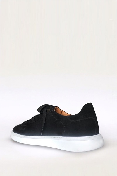 DOKA Men's Sneakers 247137 Suede Black