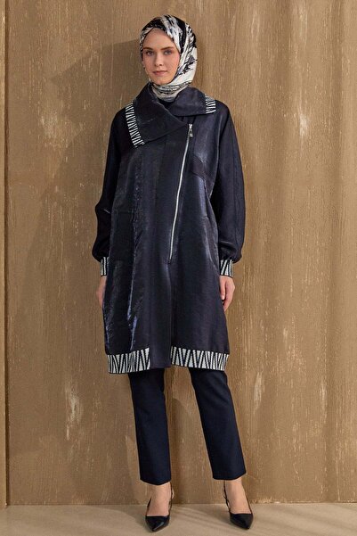 Setrms Zebra Desenli Jakar Kap