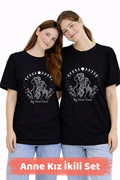 FANA Mother's Day Gift Mother-Daughter T-Shirt Set - My Forever Friend Printe...