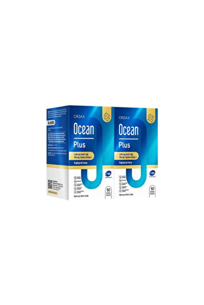 Orzax Ocean Plus 1200 mg 50+50 Softjel Kapsül - 1 Alana 1 Hediye