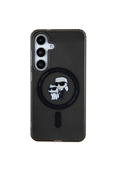 Karl Lagerfeld Carcasă Karl & Choupette MagSafe cu sclipici pentru Galaxy S24...