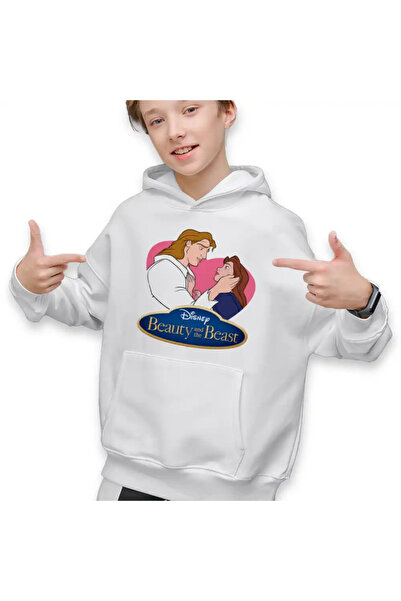 OEM Hanorac Copii Baieti Frumoasa si Bestia Print