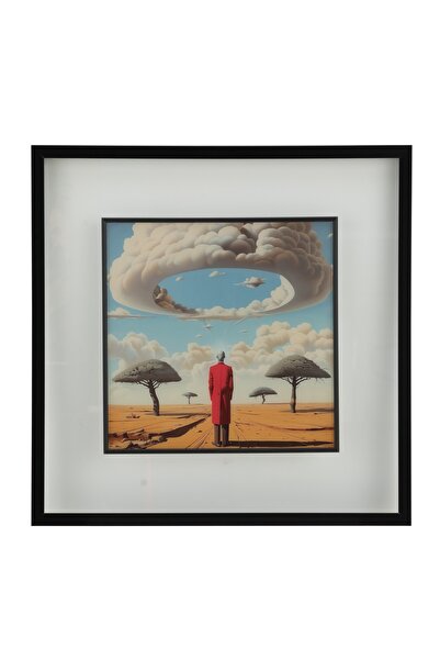 Mudo Concept LUMEN ÇERÇEVELİ CAM TABLO 60X60 CM