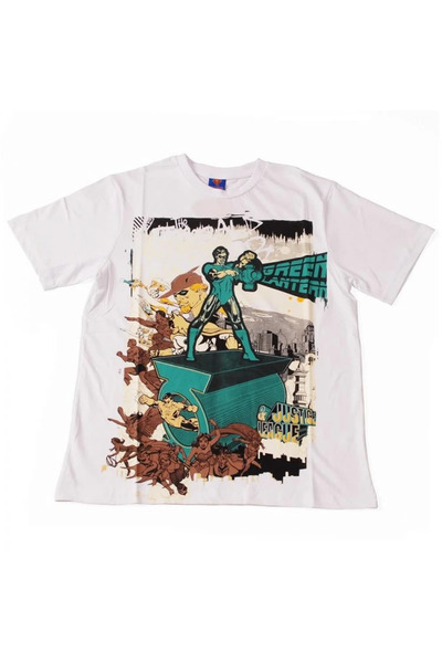 Atlantis The Green Lantern No:1 Tişört Beyaz