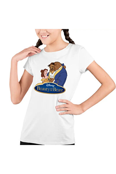 OEM Παιδικό T-shirt με κοντά μανίκια "Η Πεντάμορφη και το Τέρας"