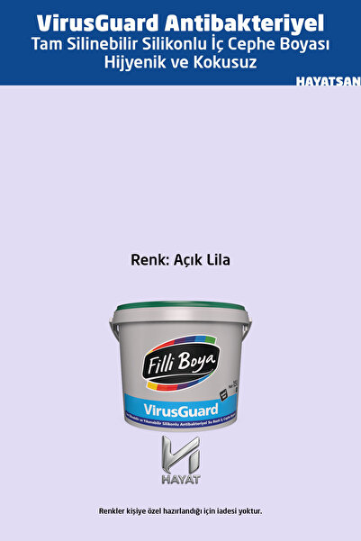 Filli Boya VirusGuard -Tam Silinebilir - Yıkanabilir Silikonlu İç Cephe Boyas...
