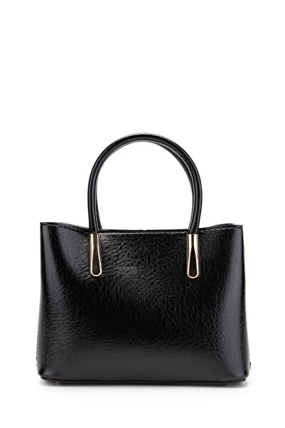 minebag Gold Детальна Gloria Ручна та плечова жіноча сумка Чорна