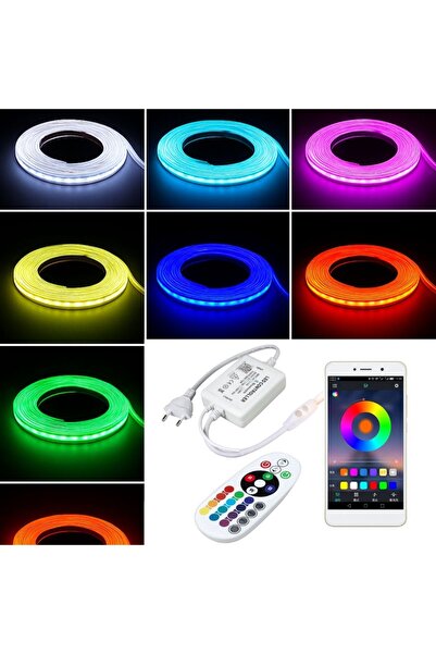 proled RGB LED Strip 30m COB 220V FlexiLum220 with remote control
