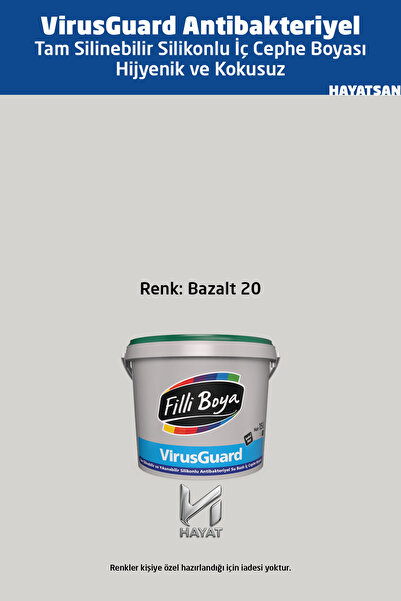 Filli Boya VirusGuard -Tam Silinebilir - Yıkanabilir Silikonlu İç Cephe Boyas...