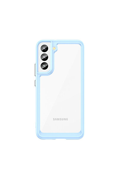OEM Outer Space Hybrid Case for Samsung Galaxy S23, Blue Transparent