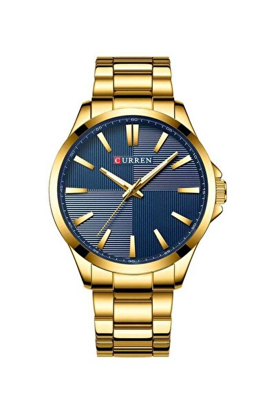 Curren Men's Stylish Analog Wrist Watch - 38 mm - Gold