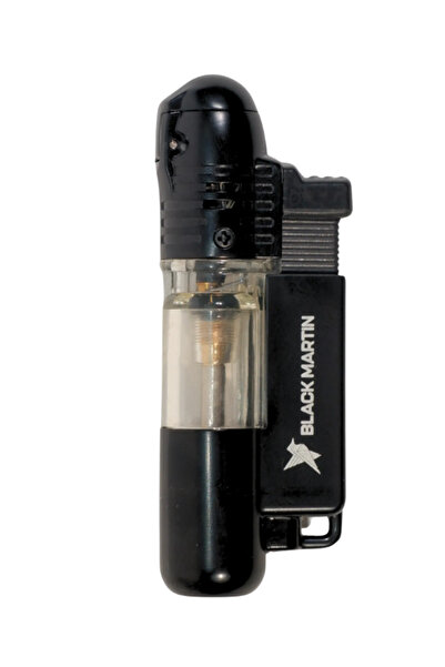 Black Martin Tek Torch Pürmüz Siyah Puro Çakmağı