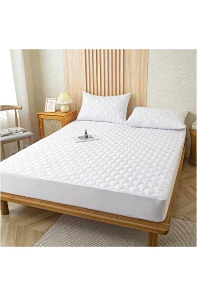 AT Performance waterproof cotton mattress cover, 180x200cm - White