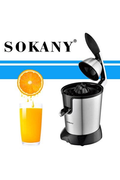 SOKANY 🍊 Portable Stainless Steel Citrus Juicer – High Yield & Easy Home Use ⚡