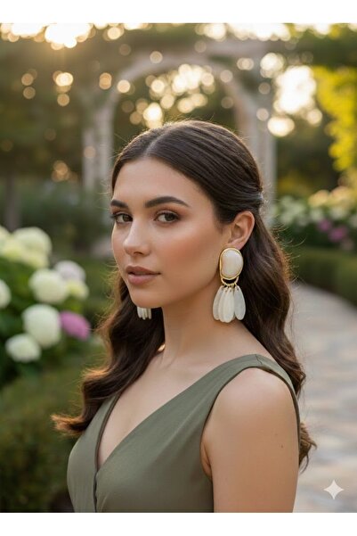 Özce Leaf Dangle Bohemian Earrings