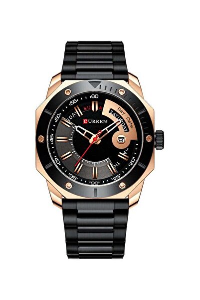 Curren Men's Digital Electronic Quartz Watch - 43 mm - Black