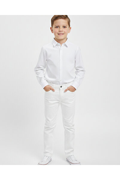 Lily and Co Lily Co Boys' White Pants