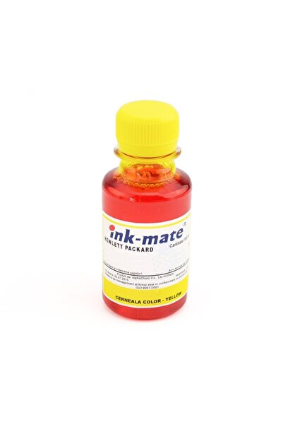 Piklinkmate Yellow ink refill for HP printers 100 ml
