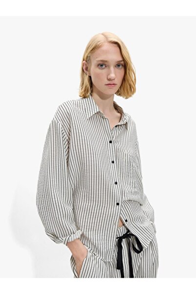 PARFOIS Kadın Çizgili Gömlek