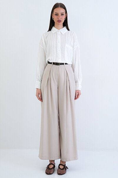 VAGGON Single Pocket Transparent Shirt