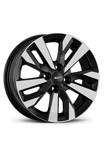 Zeetex 4X100X15 6.0 67.1 ET35 GLOSS BLACK DIAMOND FD (4 Adet)